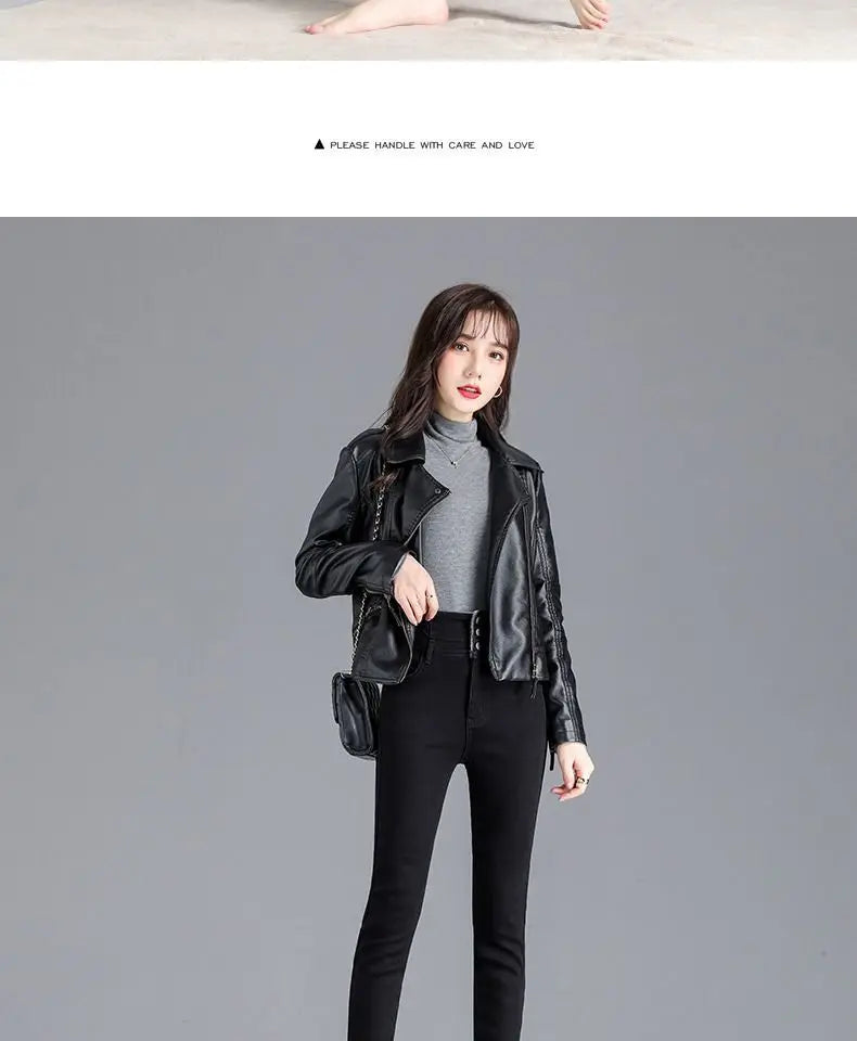 Women jeans Thick Velvet High Waist Skinny Jeans Jeans Winter Warm Plush Stretch Snow Jeans Lady Denim Pants women Trousers