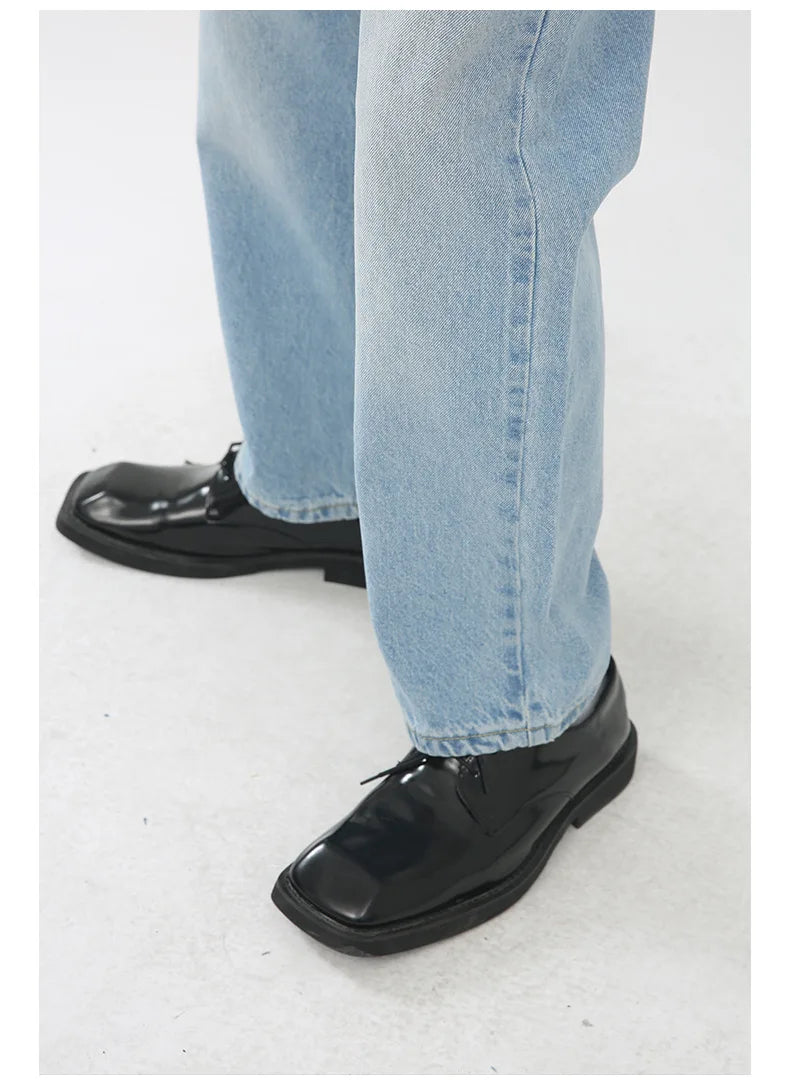 2026 Women's Fashion Basic Jeans Trendy Casual Straight-Leg Vintage Cropped Jeans Commute Shopping Vacation Wear