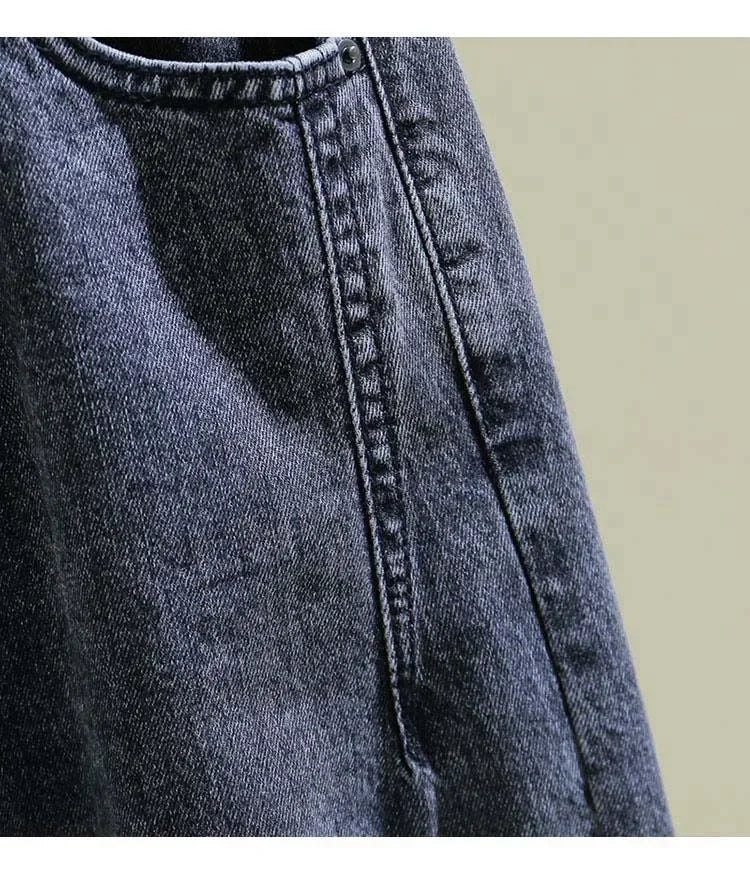 jeans women's spring 2023 new loose high waist slim nine Harlan pants tide korean fashion pantalones holgados mujer y2k