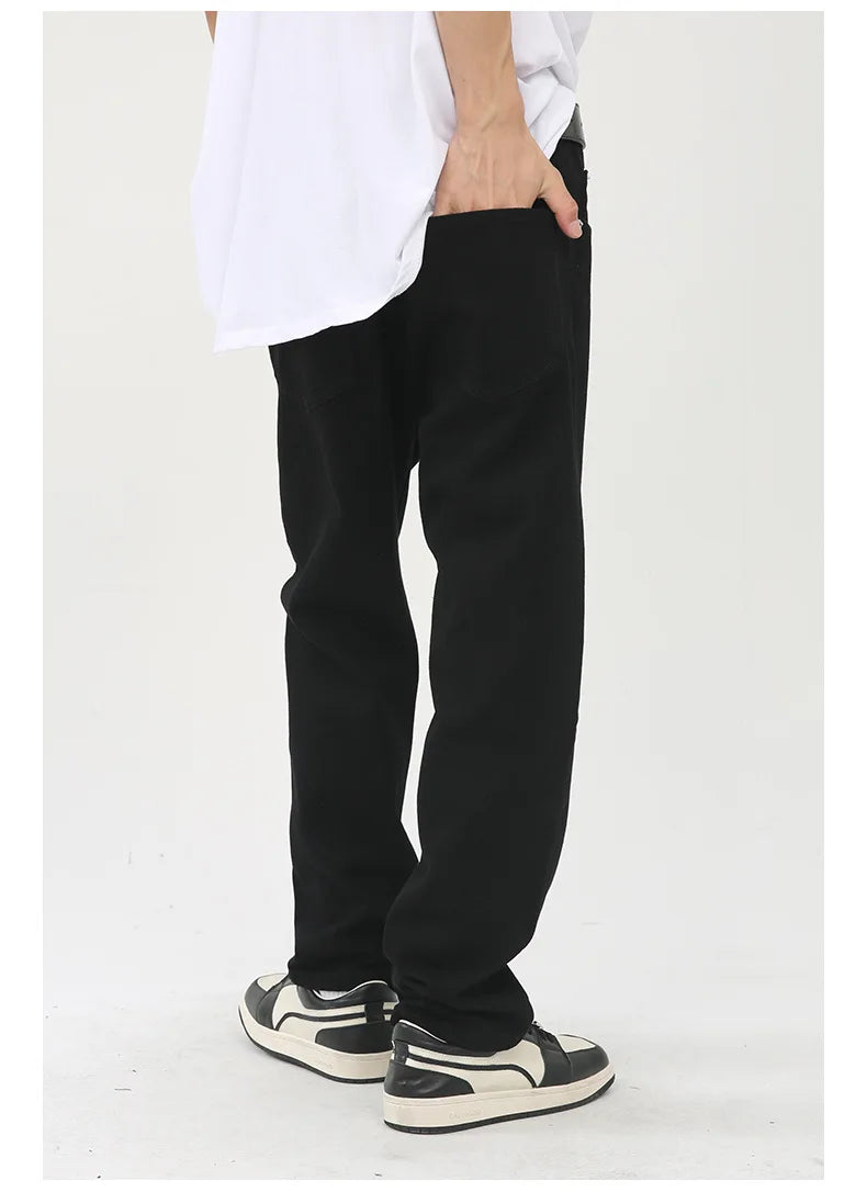 2026 Women's Fashion Basic Jeans Trendy Casual Straight-Leg Vintage Cropped Jeans Commute Shopping Vacation Wear